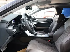 2022 Audi A7L 45 TFSI quattro S-line, чёрный — фото 4