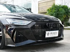 2022 Audi A7L 45 TFSI quattro S-line, чёрный — фото 11