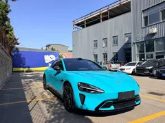 2024 Xiaomi SU7 4WD Long Range Advanced ADAS Max, синий — фото 3