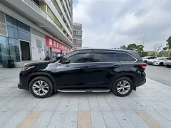 2021 Toyota Highlander 2.0T 2WD Elite 7-seat, чёрный — фото 3
