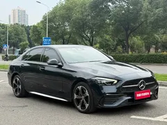 2022 Mercedes-Benz C-Class C 260 L Sport, синий — фото 3