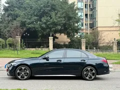 2022 Mercedes-Benz C-Class C 260 L Sport, синий — фото 4