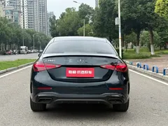 2022 Mercedes-Benz C-Class C 260 L Sport, синий — фото 6