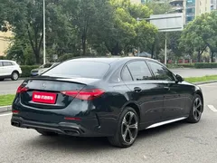 2022 Mercedes-Benz C-Class C 260 L Sport, синий — фото 7