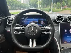 2022 Mercedes-Benz C-Class C 260 L Sport, синий — фото 19