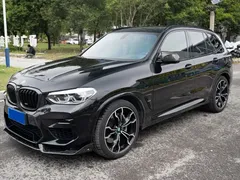 2021 BMW X3 M Thunder Edition, чёрный — фото 1