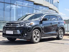 2021 Toyota Highlander 2.0T 4WD Luxury 7, чёрный — фото 1