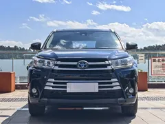 2021 Toyota Highlander 2.0T 4WD Luxury 7, чёрный — фото 2