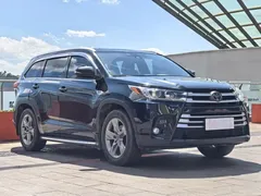 2021 Toyota Highlander 2.0T 4WD Luxury 7, чёрный — фото 3