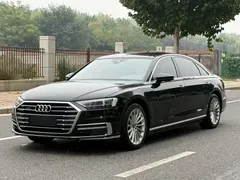 2022 Audi A8L 50 TFSI quattro Comfort Collector's Edition, чёрный — фото 1