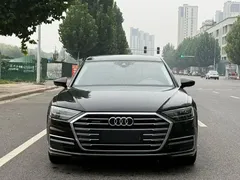 2022 Audi A8L 50 TFSI quattro Comfort Collector's Edition, чёрный — фото 2