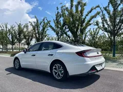 2020 Hyundai Sonata 270TGDi DCT GLS Elite, белый — фото 7
