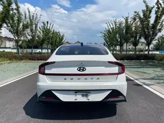 2020 Hyundai Sonata 270TGDi DCT GLS Elite, белый — фото 8