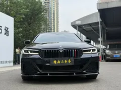 2022 BMW 5 Series 530Li M Sport Package, чёрный — фото 2