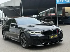 2022 BMW 5 Series 530Li M Sport Package, чёрный — фото 3