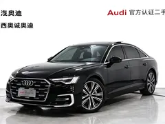 2023 Audi A6L 45 TFSI quattro Premium Sport, чёрный — фото 1