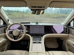 2024 Aito M9 EREV Ultra 52kWh 6-seat, синий — фото 9