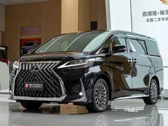 2020 Lexus LM 300h 4, чёрный — фото 1