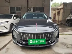 2023 Hongqi E-QM5 EV 620km PLUS, чёрный — фото 3