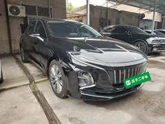 2023 Hongqi E-QM5 EV 620km PLUS, чёрный — фото 22