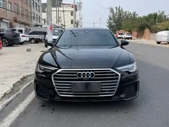 2022 Audi A6L 45 TFSI quattro Select Sport, чёрный — фото 2