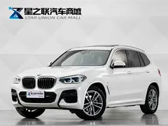 2021 BMW X3, белый — фото 1