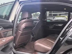 2019 BMW 7 Series 740Li Leading M Sport Package, чёрный — фото 4