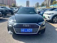 2021 Audi A6L 45 TFSI Sport, чёрный — фото 2