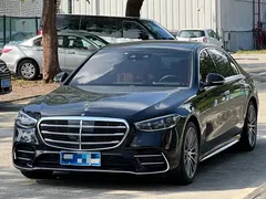 2022 Mercedes-Benz S-Class S 450 L 4MATIC, чёрный — фото 1