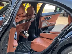 2022 Mercedes-Benz S-Class S 450 L 4MATIC, чёрный — фото 8
