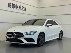 2022 Mercedes-Benz CLA 200, белый — фото 1