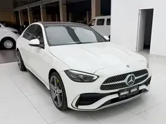 2022 Mercedes-Benz C-Class C 260 L Sport, белый — фото 3