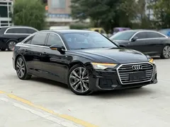 2020 Audi A6L 45 TFSI quattro Premium Sport, чёрный — фото 2