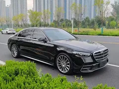 2023 Mercedes-Benz S-Class S 450 L 4MATIC, чёрный — фото 3