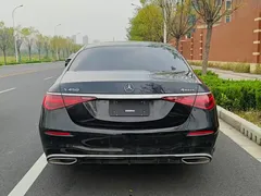 2023 Mercedes-Benz S-Class S 450 L 4MATIC, чёрный — фото 8