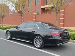 2023 Mercedes-Benz S-Class S 450 L 4MATIC, чёрный — фото 9