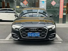 2023 Audi A6L 45 TFSI Premium Sport, чёрный — фото 2
