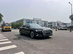 2024 Audi A6L 45 TFSI Elegance, чёрный — фото 3