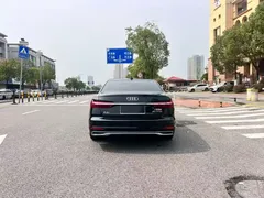 2024 Audi A6L 45 TFSI Elegance, чёрный — фото 8
