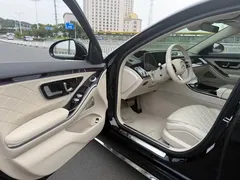 2023 Mercedes-Benz S-Class S 500 L 4MATIC, чёрный — фото 4