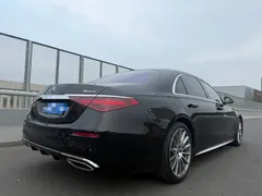 2023 Mercedes-Benz S-Class S 500 L 4MATIC, чёрный — фото 9