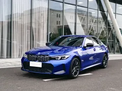 2023 BMW 3 Series 325i M Sport Night Package, синий — фото 1