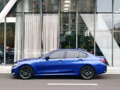 2023 BMW 3 Series 325i M Sport Night Package, синий — фото 3