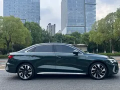 2022 Audi A3L Limousine 35 TFSI Fashion Sport, зелёный — фото 7