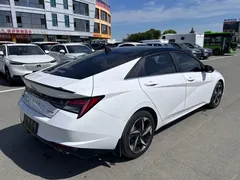 2022 Hyundai Elantra 240TGDi DCT LUX Premium, белый — фото 10