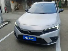 2022 Honda Civic 240TURBO CVT, белый — фото 2