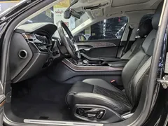 2021 Audi A8L 50 TFSI quattro Luxury, чёрный — фото 4