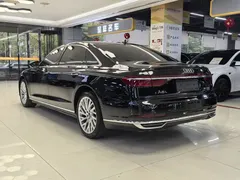 2021 Audi A8L 50 TFSI quattro Luxury, чёрный — фото 15
