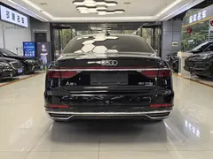 2021 Audi A8L 50 TFSI quattro Luxury, чёрный — фото 16