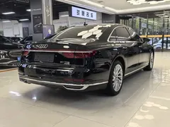 2021 Audi A8L 50 TFSI quattro Luxury, чёрный — фото 17